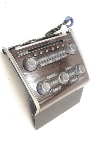 2013-2016 NISSAN PATHFINDER PLATINUM HEAT AC CONTROLLER WOODGRAIN RADIO CONTROL