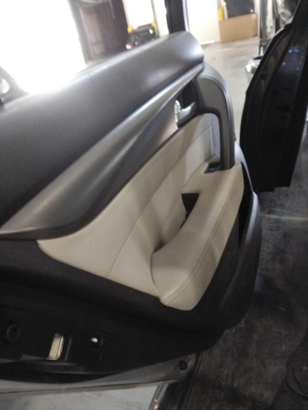 2014 Acura TL Left Rear Door Silver 4DR SED SLV SA 95K Miles OEM Part 611086