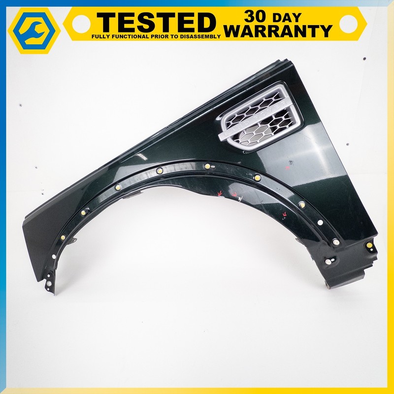 10-16 LAND ROVER L319 LR4 FRONT LEFT DRIVER SIDE FENDER GREEN OEM