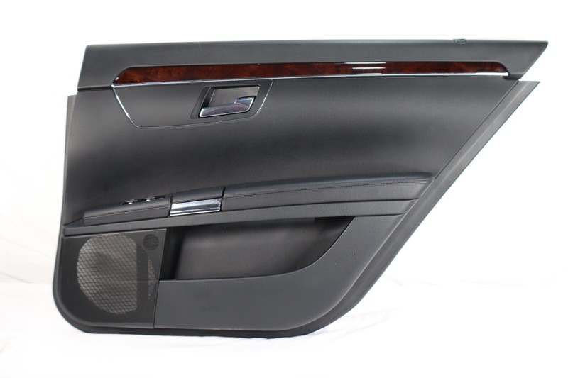 ✅ 10-13 Mercedes W221 S550 Rear Right Side Interior Door Trim Cover Panel Black
