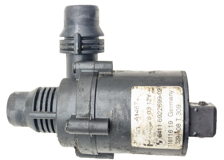 2002-2005 BMW 745i 745Li - OEM Auxiliary Secondary Water Pump - 6922699