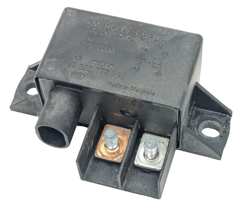 MERCEDES W211 E350 E55 E550 CLS63 CLS550 BATTERY OVERLOAD RELAY OEM