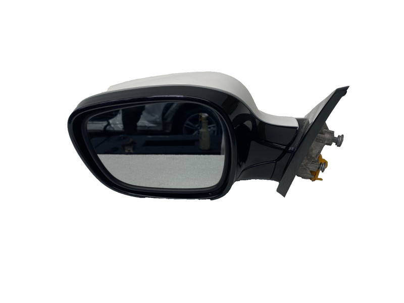 11-14 BMW X3 F25 LEFT SIDE VIEW MIRROR WHITE W/ GLOSS OEM A0.63