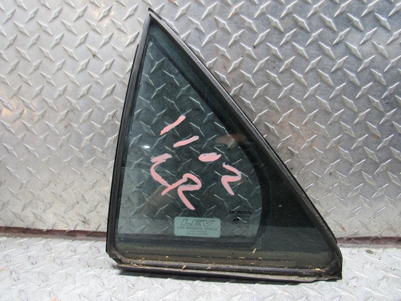 2003-2007 HONDA ACCORD SEDAN LEFT DRIVER REAR DOOR VENT WINDOW GLASS