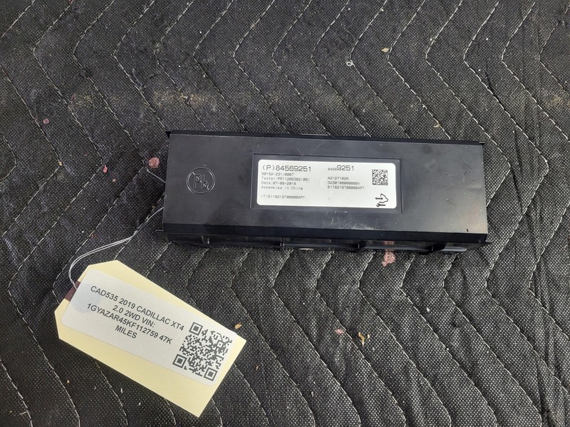 2019-2025 Cadillac XT4 AC Heater Climate Temperature Control Module OEM 84569251