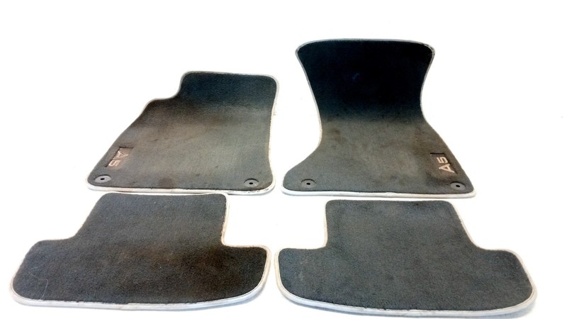 08-17 AUDI 8T A5 S5 RS5 CARPET FLOOR MATS MAT FRONT REAR SET OEM 081925