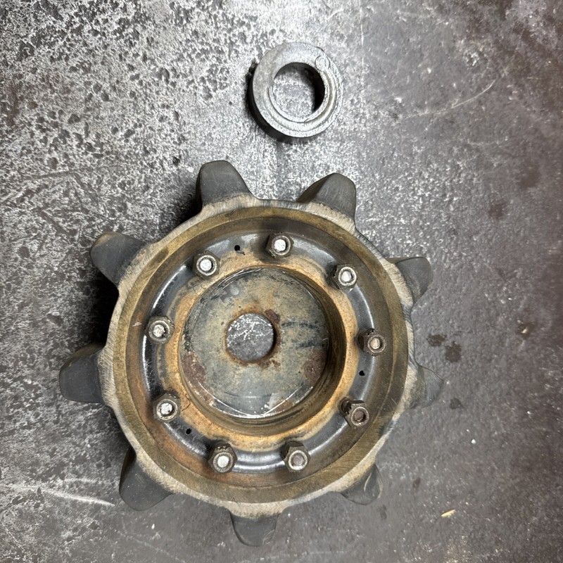 1969 Vintage Snowmobile Alouette GT Single Rubber Track Driver And Collar