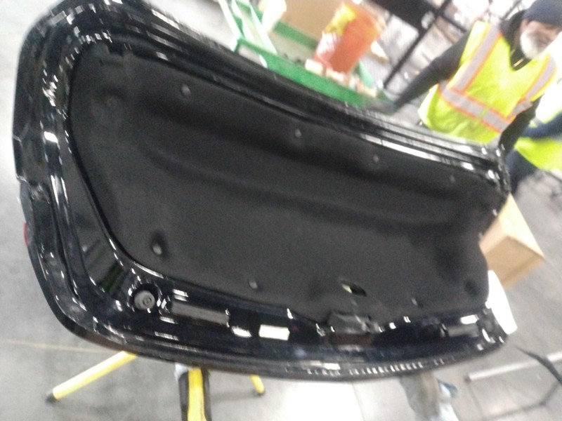 2020 Acura ILX Deck Lid Trunk Lid Black OEM Good Condition 4DR Sedan