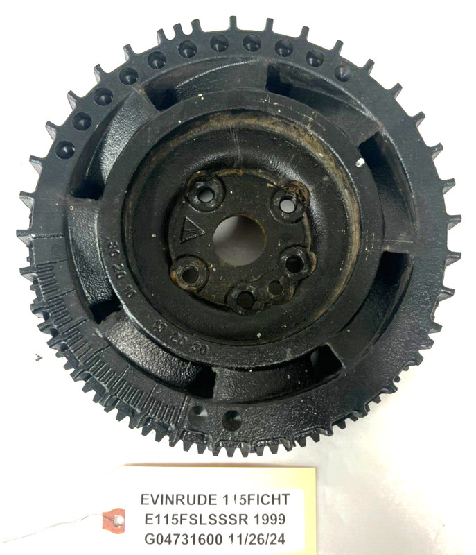 Johnson Evinrude 75 - 175 HP Outboard Flywheel Assy 0586526 3010734 FRESHWATER!
