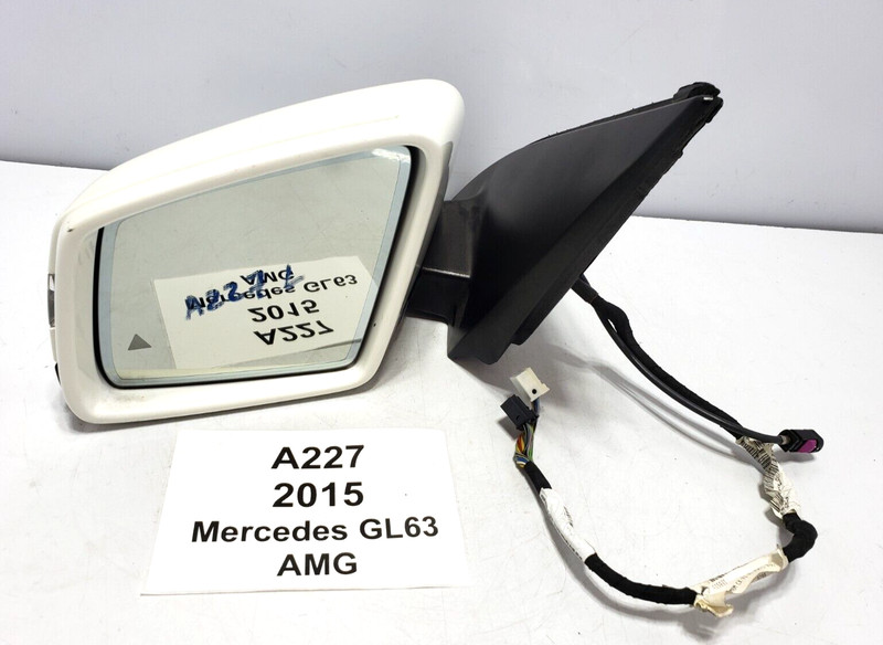 ✅ 2013-2019 OEM Mercedes X166 GL63 AMG Left Driver Door Rear View W/ Camera