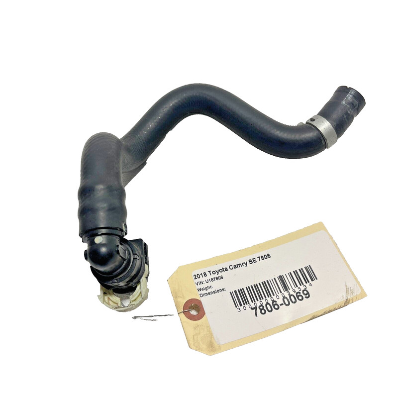 2018 - 2023 TOYOTA CAMRY 2.5L HVAC VALVE TO HEATER INLET WATER COOLANT HOSE OEM