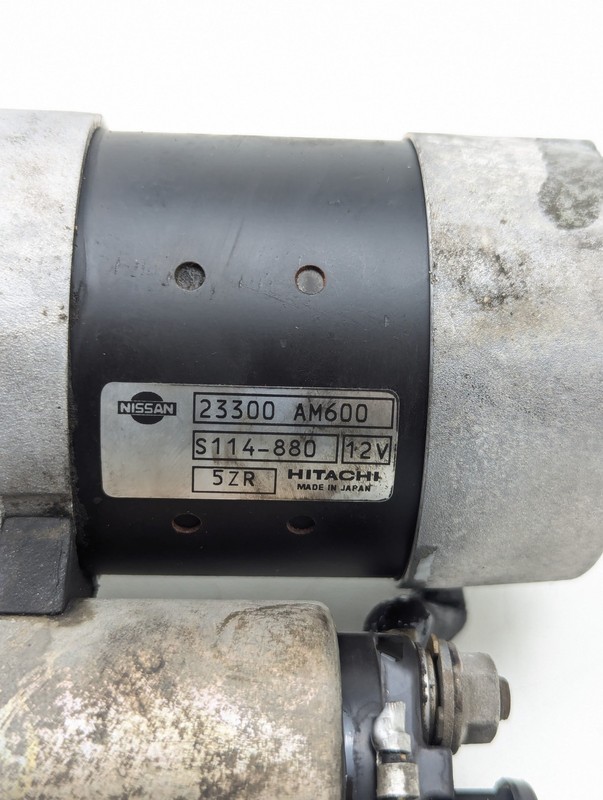 2006 INFINITI G35 COUPE ENGINE STARTER MOTOR 23300 AM600