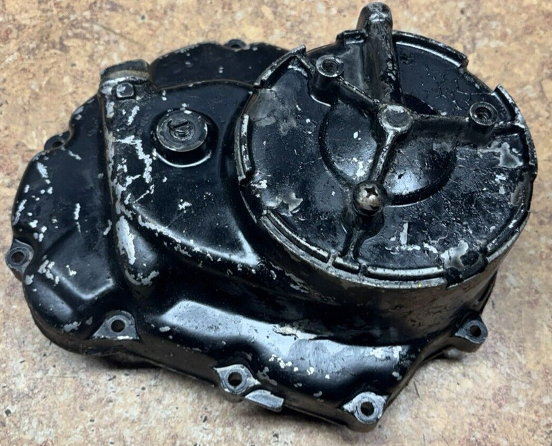 1981 Honda ATC 200 3 wheeler 3Wheeler Engine Motor Clutch Cover Panel Case F12
