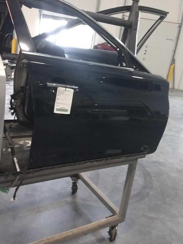 2016 INFINITI Q50 Right Front Door Black Used OEM 557413 Scratch 117K Miles
