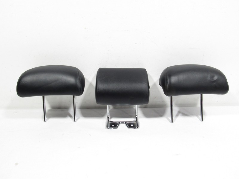13-17 Lexus LS460 2014 Rear Right Left Center Seat Headrest Set 3 PCS ;
