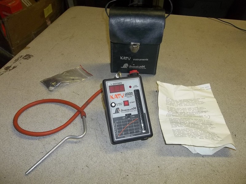Katy 2000 Digital Flue Gas Analyzer Jameskamm Technologies *FREE SHIPPING*