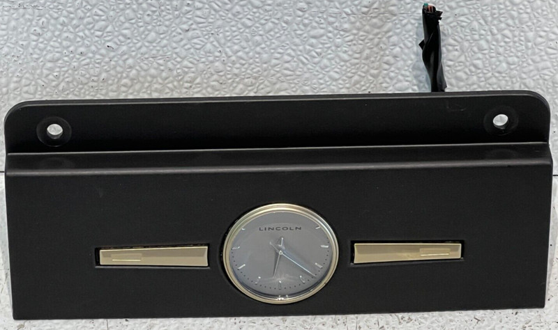 03-11 Lincoln Town Car Clock Dash Panel OEM