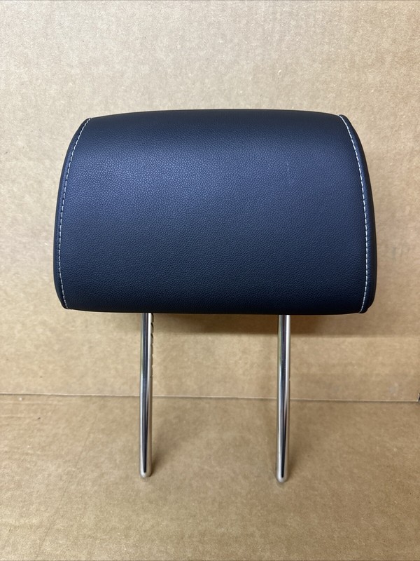 2014-2019 SILVERADO SIERRA FRONT SEAT HEADREST HEAD REST BLACK LEATHER OEM