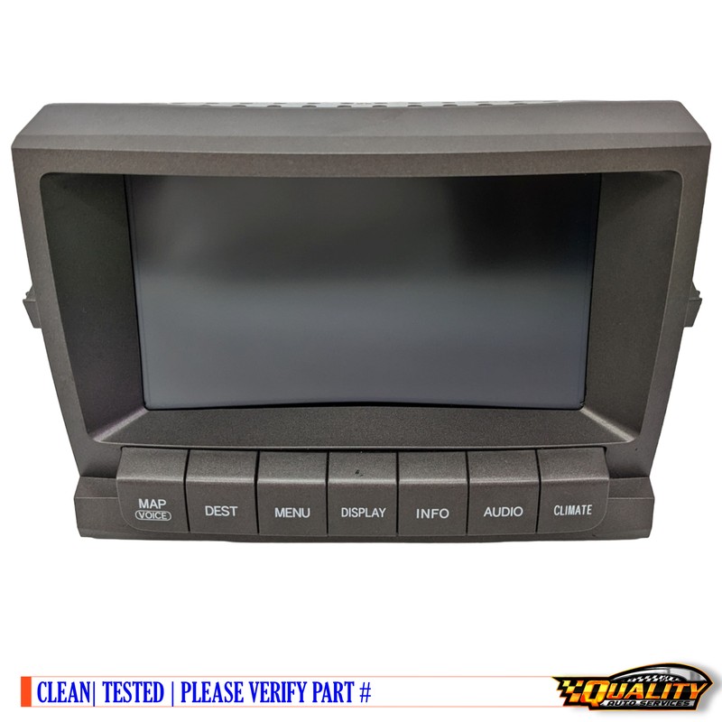 Lexus GX470 06-09 Navigation Display screen with radio Receiver 86111-60270 OEM