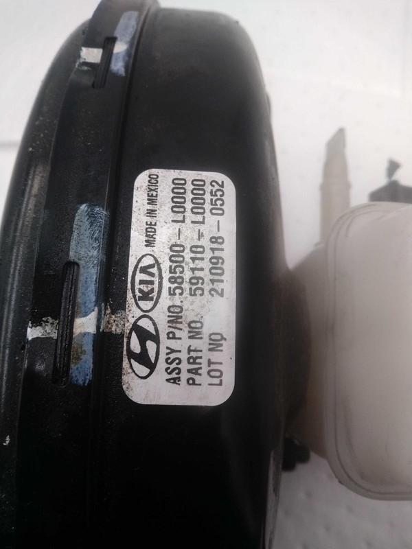 2022 KIA K5 Power Brake Booster OEM 33K Miles Black 59110L0100