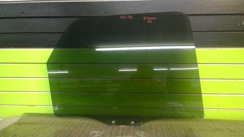 07 MARINER 3.0L AT PASSENGER RIGHT REAR WINDOW DOOR GLASS OEM 1414-46