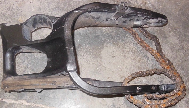 2007 Kawasaki Ninja ZX600 ZX 600 Rear Swingarm Swivel A Swing Arm Pivot Chain