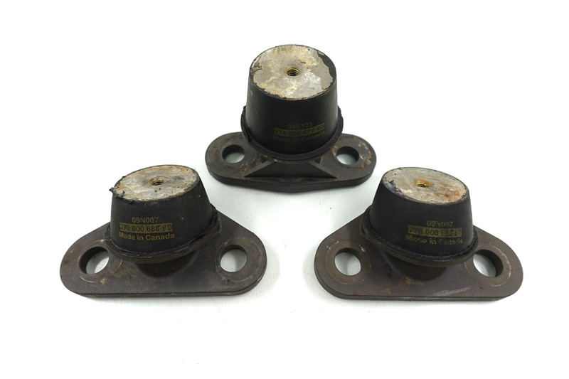 2009 Sea-Doo RXT-X 255 OEM Rubber Engine Motor Mounts Set 270001081 270001096