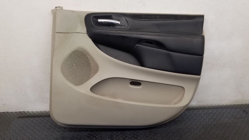 11-20 Dodge Caravan Front Right Passenger Door Trim Panel Blk/Gry OEM 1VP98BD1AB