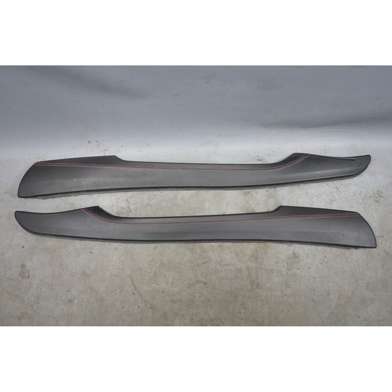 2014-2017 BMW E86 E85 X6M X5M Center Console Leather Trim Pair Mugello Red OEM