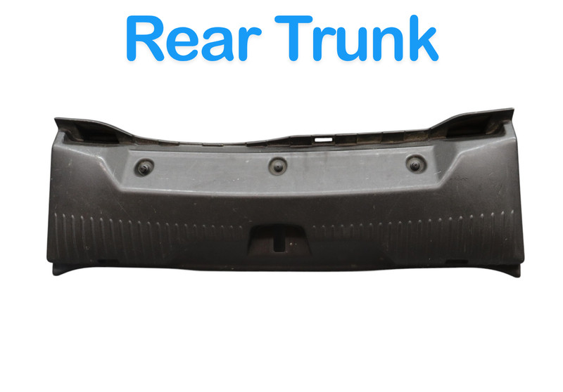 09-15 Jaguar XFR XF X250 Trunk Sill Luggage Scuff Plate Cover 8X2354406A64AD OEM