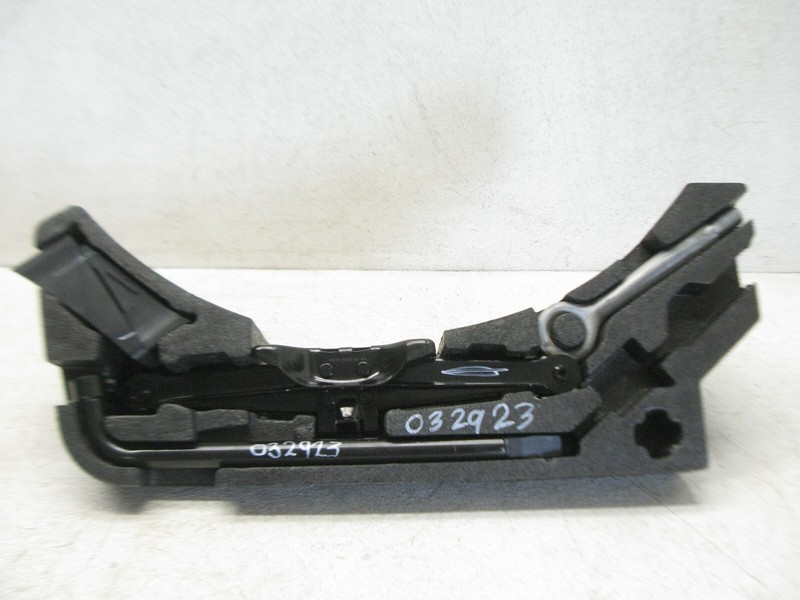 16-20 JAGUAR X260 XF REAR TRUNK SPARE TIRE FOAM COVER JACK WRENCH TOOL OEM 03292