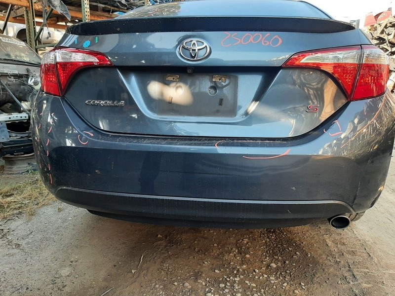 14 15 16 17 18 19 TOYOTA COROLLA S REAR BUMPER BLUE-1F9 SCRATCHES