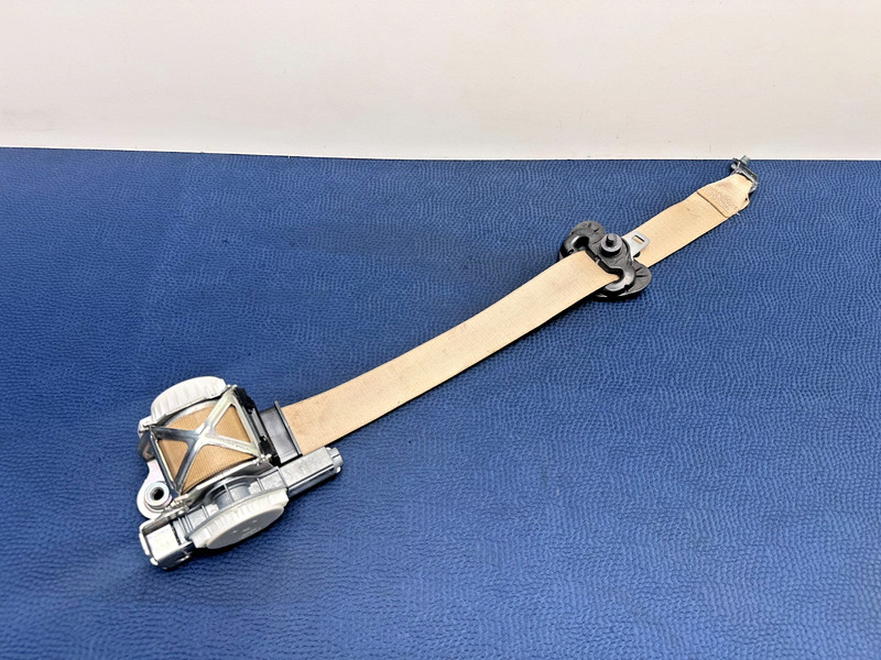 12–18 OEM BMW F30 F31 F36 320i 328i Front Right Passenger Side Seat Belt Beige
