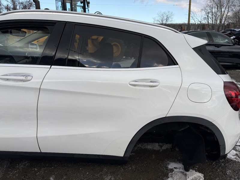 2015-2020 Mercedes GLA-Class Left Driver Side Rear Door White