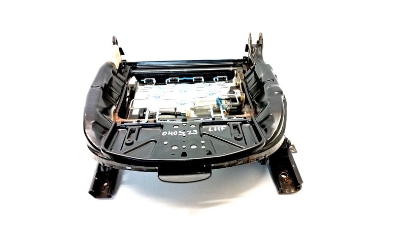 06-10 BMW M6 650i E64 FRONT LEFT DRIVER SEAT LOWER FRAME W MOTOR TRACK RAIL OEM