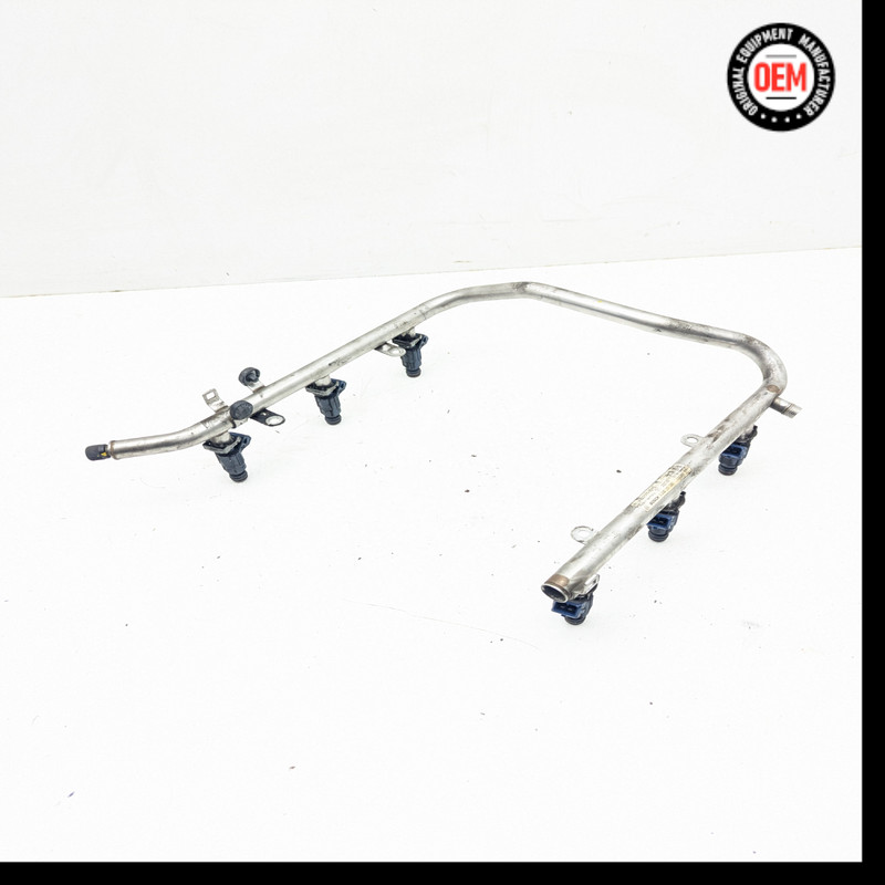 01-05 Mercedes R170 SLK320 ML320 E320 Fuel Injector Rail W/ Fuel Injectors OEM���