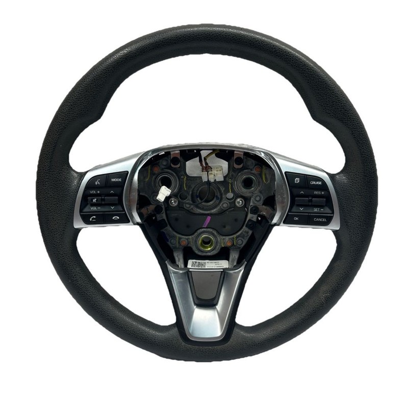 Hyundai Sonata steering wheel 2018 2019 black leather assy OEM 56110C2200ZTR