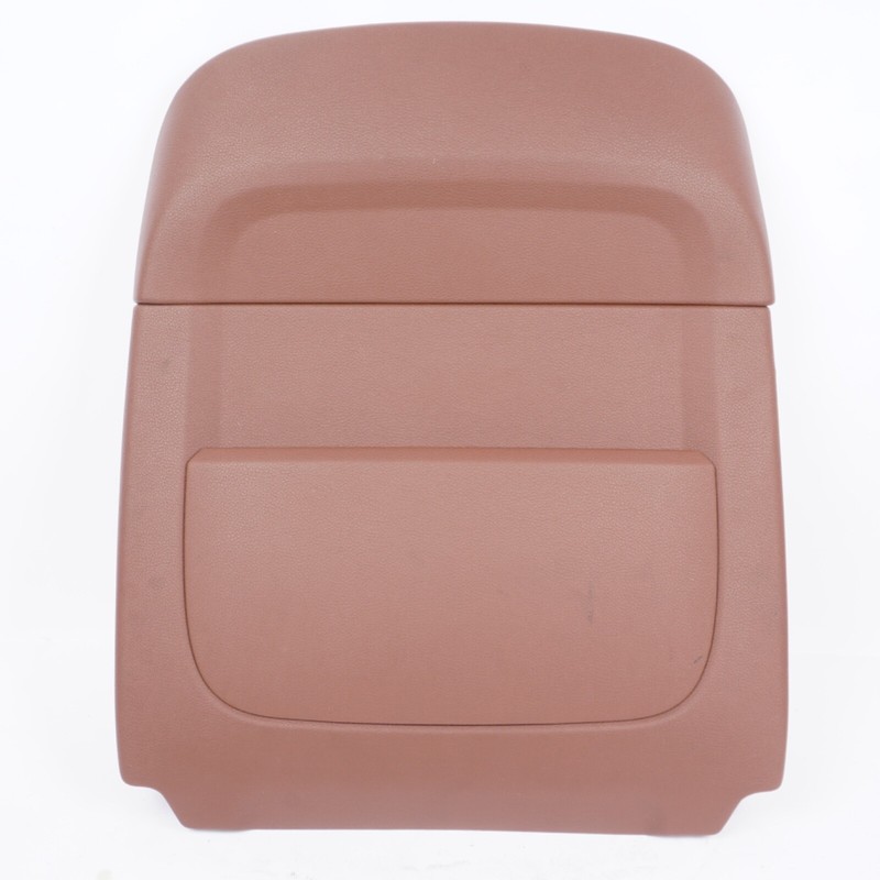 11-16 BMW F10 550i 535i 528i Front Left or Right Seat Back Cover Brown OEM