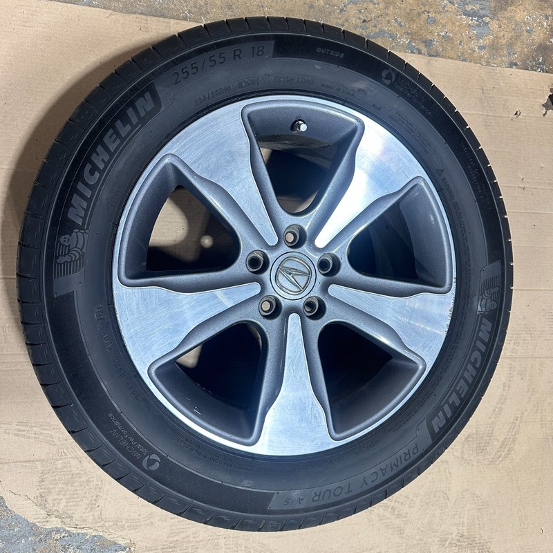 ACURA MDX WHEEL RIM TIRE 18X8J 245/60R18 6/32" 18*8J MICHELIN 2014-2016 1PCS OEM