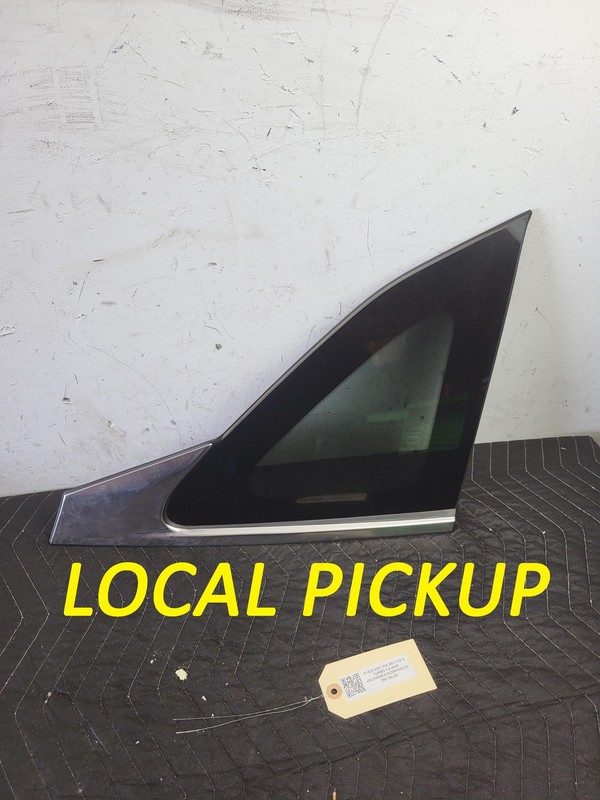 Used Oem Kia Right Passenger Rear Quarter Window Glass for 2021-2025 Seltos