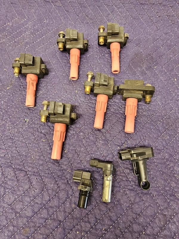 06-07 SUBARU TRIBECA B9 01-07 OUTBACK 3.0 DIAMOND IGNITION COILS Maf Crank