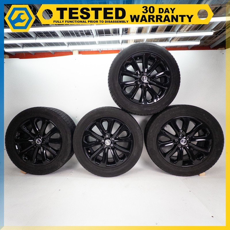 06-22 Land Rover L320 L405 WHEEL 20" INCH BLACK RIM WITH TIRE SET OEM