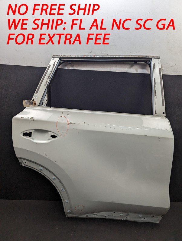 Rear Right Door Shell 2023 Infiniti QX60 Sensory 82100-6SA1A 2022 2024 2025 X