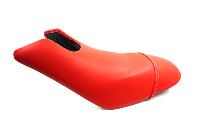 2000-2001 Sea-Doo GTX / GTX DI OEM Front Drivers Seat w/ Aftermarket Cover (Red)