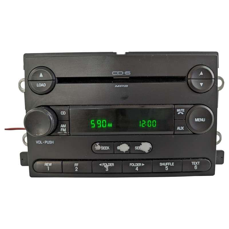 04-10 Ford F-150 Mustang Expedition Explorer CD AM FM Radio Head Unit OEM*