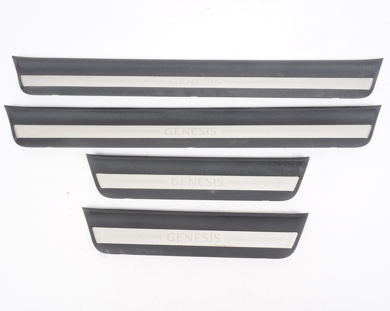 2022 - 2026 Genesis GV70 Door Sill Scuff Plate Trim Front & Rear Set Of 4 OEM