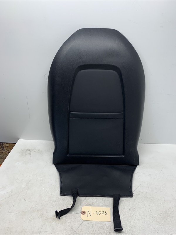 17-22 Tesla Model 3 Left or Right Front Seat Back Panel Cover Trim 4073 S2