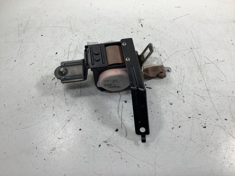 02-04 Honda CR-V Top Rear Seat Belt Beige OEM