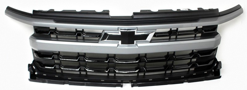 OEM Upper Grille For Chevy Silverado 1500 RST Sterling Gray (WA130H) 86827383