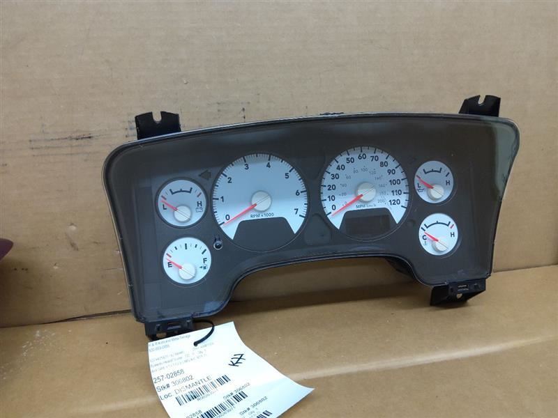 Speedometer Cluster MPH With Power Locks Fits 07 DODGE 1500 PICKUP 263971